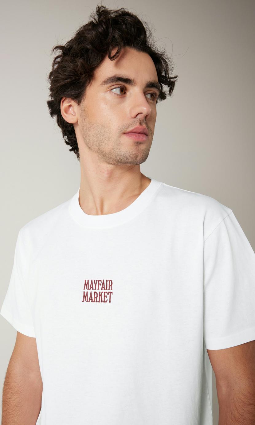 Vailent Mayfair T-shirt Off White Herr