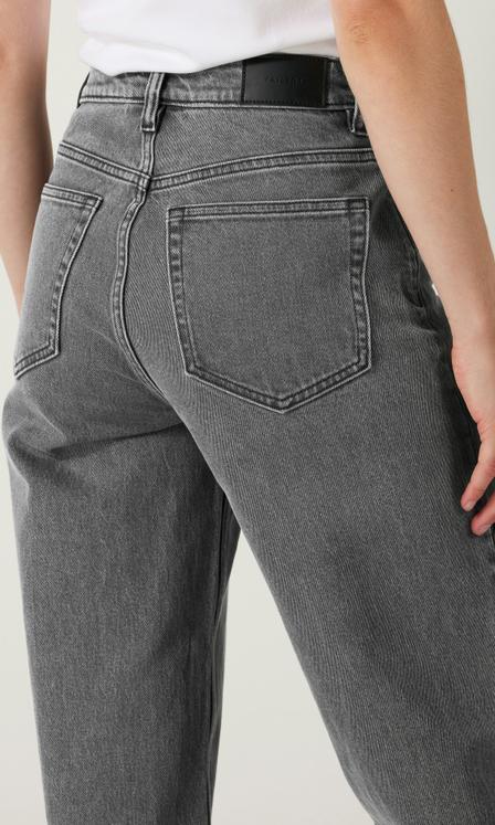 Vailent Straight Jeans för Dam Grå