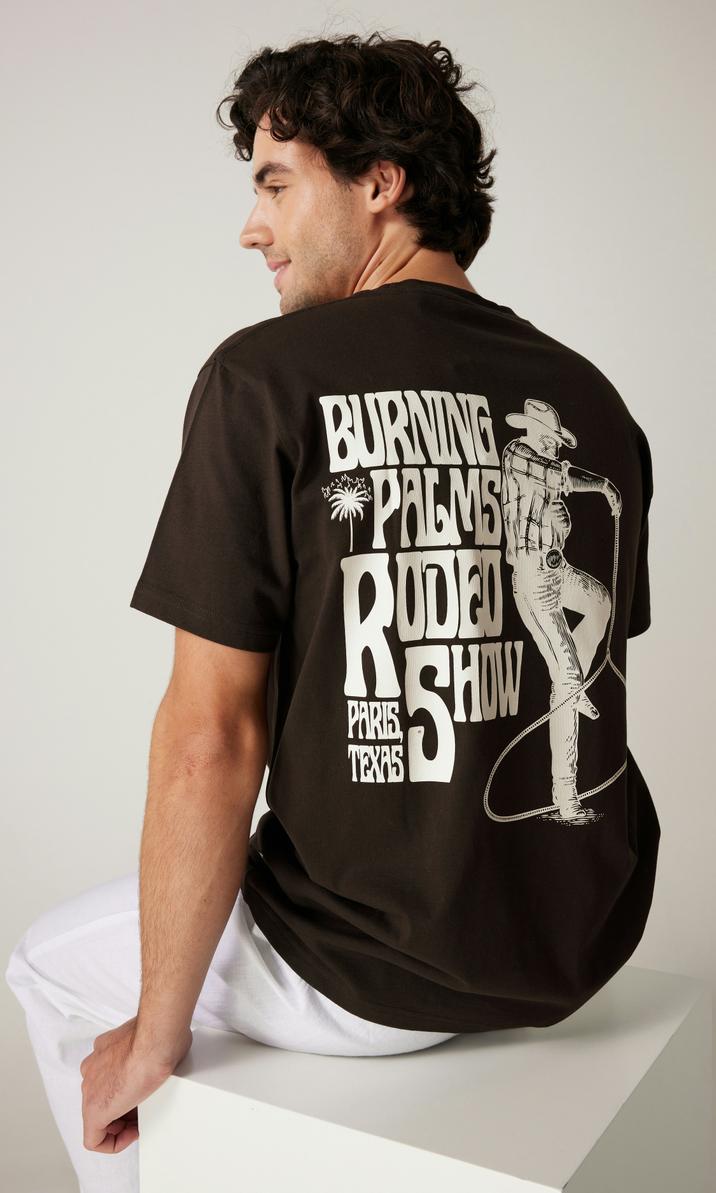 Vailent Texas T-shirt Brun Herr