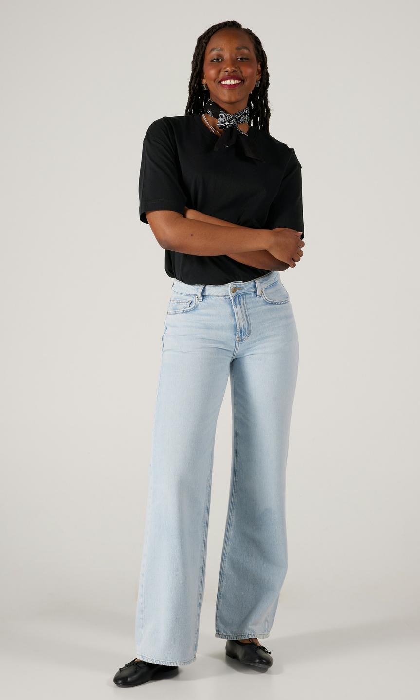 Vailent Loose T-shirt Dam Svart