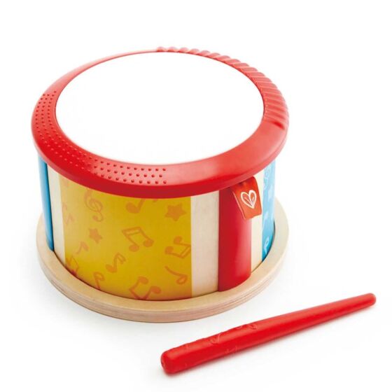 Hape dubbelsidig trumma i trä