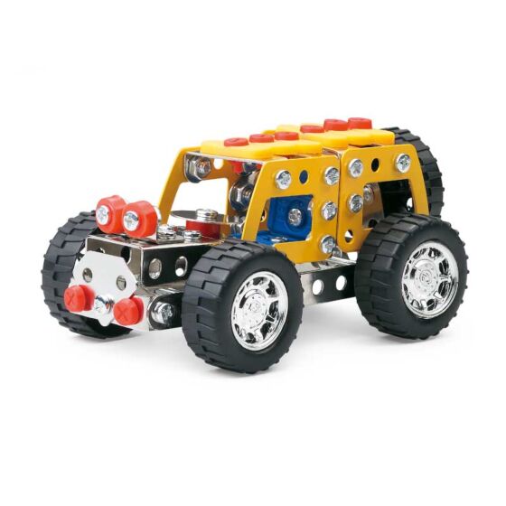 Metallbil byggsats 132 delar med verktyg S6984-312B