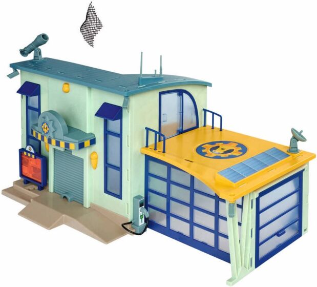 Brandman Sam Polisstation med ljus och ljud