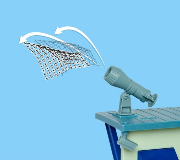 Brandman Sam Polisstation med ljus och ljud