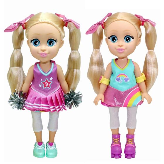 Love Diana docka, två outfits, 33 cm