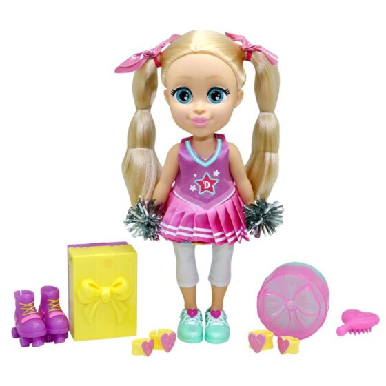 Love Diana docka, två outfits, 33 cm