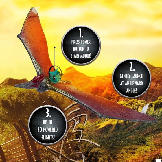 Jurassic World Pteranodon flygande dinosaurie 60 cm