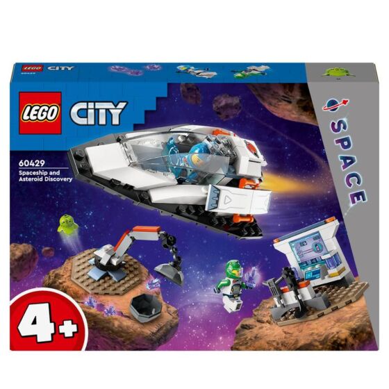 LEGO City 60429 Rymdskepp och Asteroidupptäckt