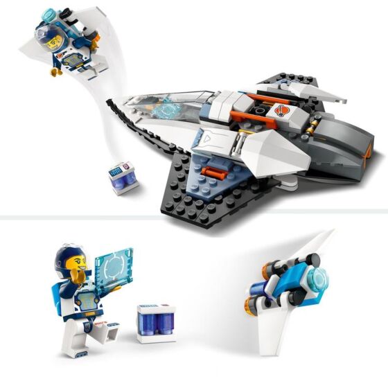 LEGO City 60430 intergalaktiskt rymdskepp byggset