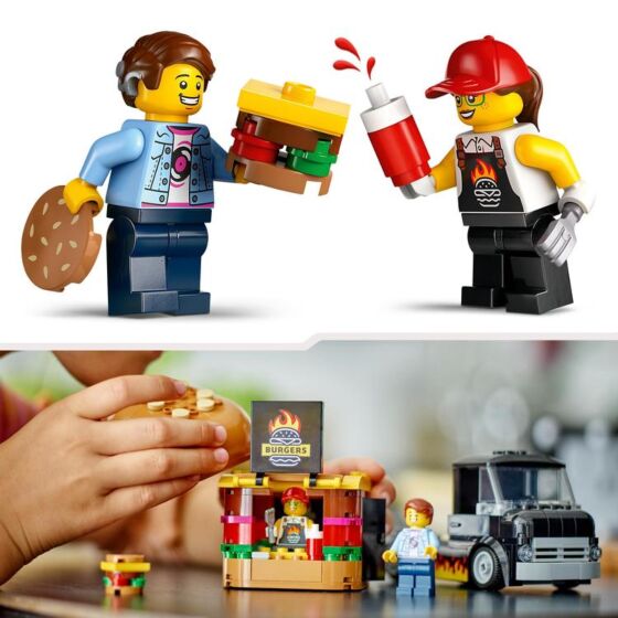 LEGO City 60404 Hamburgerbil Byggesæt