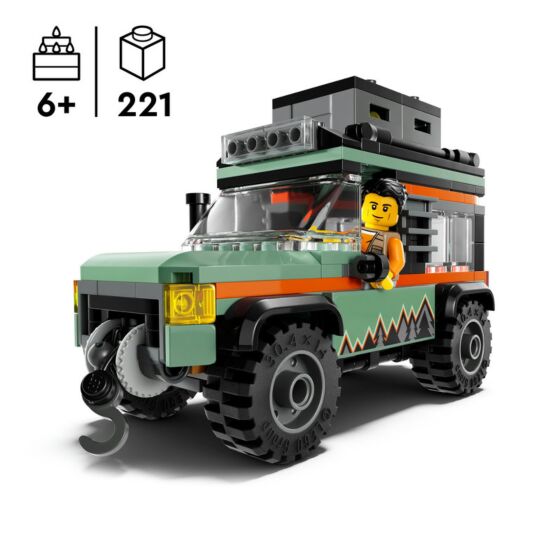 LEGO City 60447 4x4 bergsterrängbil