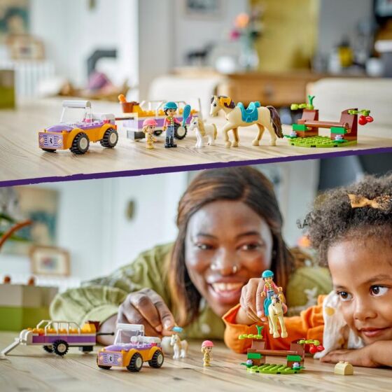 LEGO Friends Häst- och ponnysläp 42634
