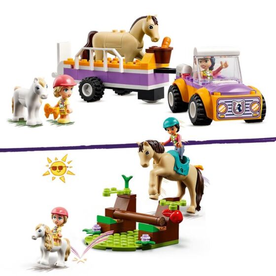 LEGO Friends Häst- och ponnysläp 42634