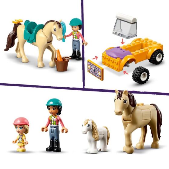 LEGO Friends Häst- och ponnysläp 42634