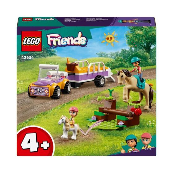 LEGO Friends Häst- och ponnysläp 42634