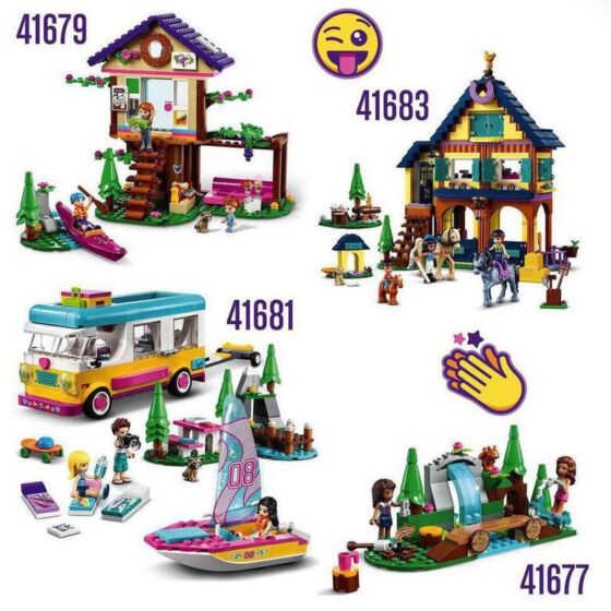 LEGO Friends 41677 Skogens vattenfall