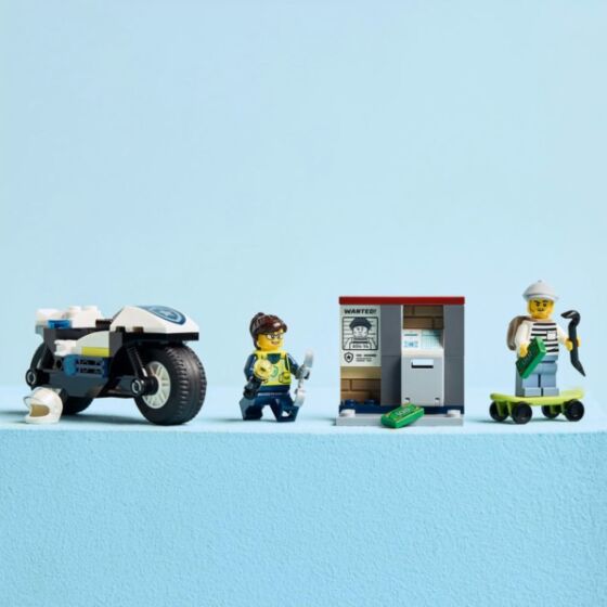 LEGO City 60455 Polisens motorcykeljakt byggset