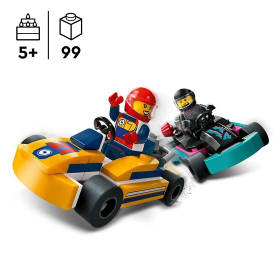 LEGO City Gokart och racerförare 60400