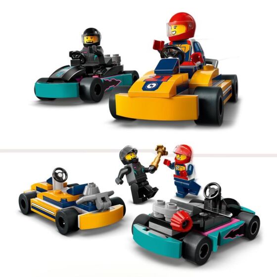 LEGO City Gokart och racerförare 60400