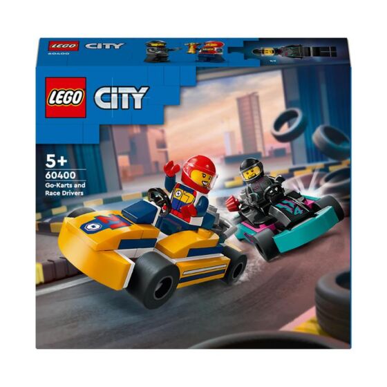 LEGO City Gokart och racerförare 60400