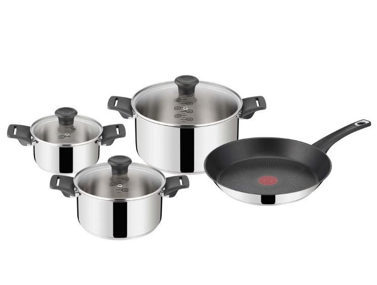 Komplett gryt- och kastrullset för köket