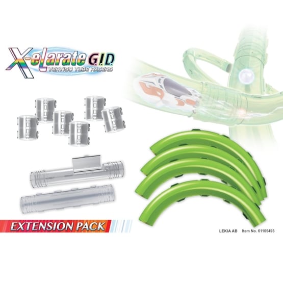 X-elerate bandelar och tillbehör till bilbana