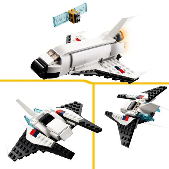LEGO Creator 31134 Rymdfärja 3-i-1 Byggset