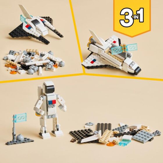 LEGO Creator 31134 Rymdfärja 3-i-1 Byggset