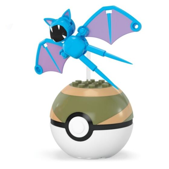 Mega Pokemon Pokeball 2-pack byggsats Pikachu Zubat