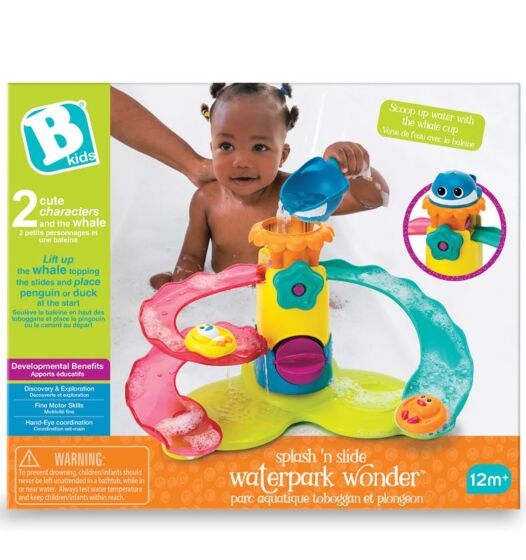 Bkids Splash & Slide vattenleksak, 2 figurer