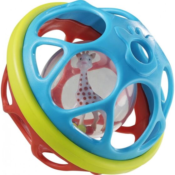Sophie la Girafe Färgglad Boll och Skallra