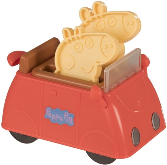 Greta Gris Toast-bil Lekset, 5 delar