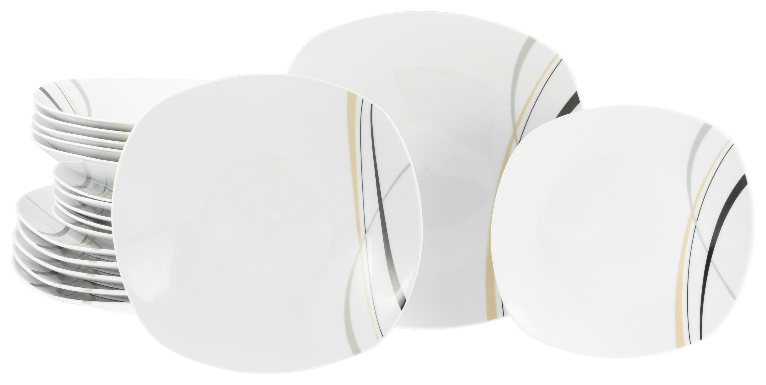 Elegant mattallrik med stämningsfullt julmotiv