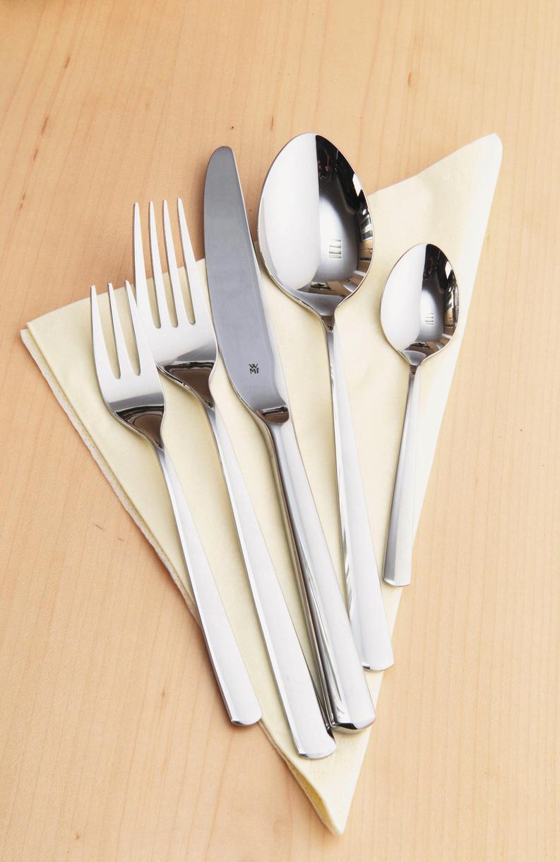 Bestickset i rostfritt stål, 30 delar