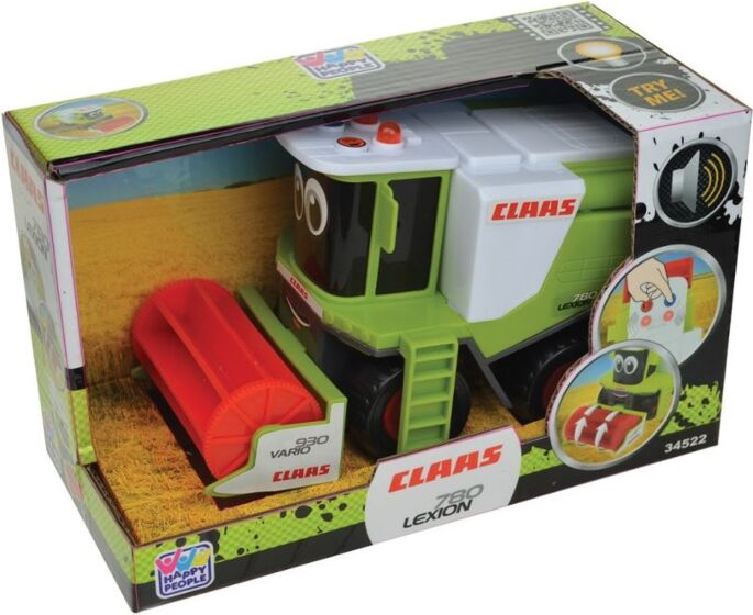 Claas Lexion 780 leksaksskördetröska, ljus/ljud, 18 cm