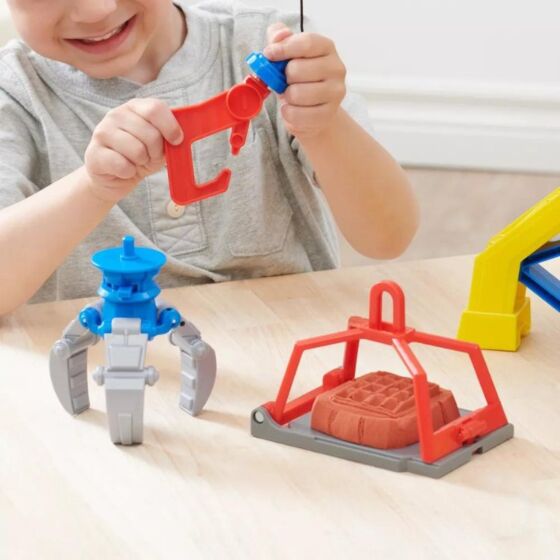 Rubble & Crew kranlekset med kinetisk sand