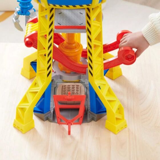 Rubble & Crew kranlekset med kinetisk sand