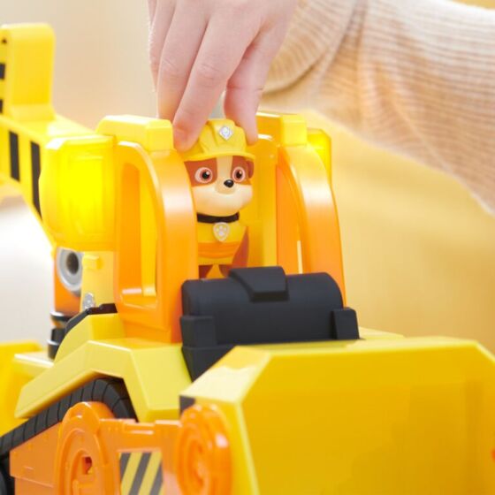Rubble & Crew Deluxe Bulldozer med figur