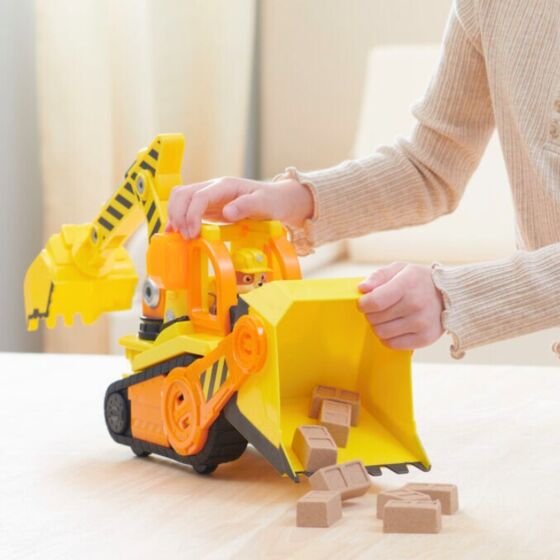 Rubble & Crew Deluxe Bulldozer med figur