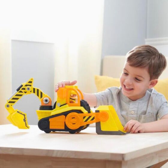 Rubble & Crew Deluxe Bulldozer med figur