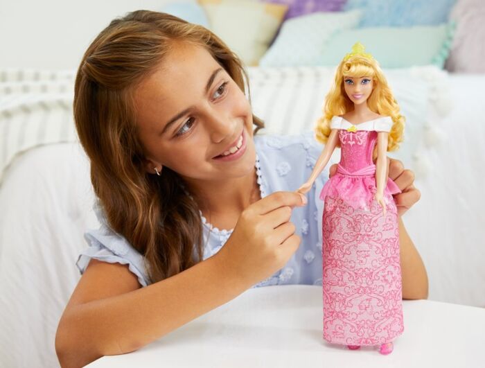 Disney Prinsessa Törnrosa Aurora-docka 27 cm