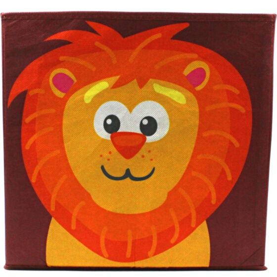 Förvaringslåda i polyester 30x30 cm Lejon CP8501400