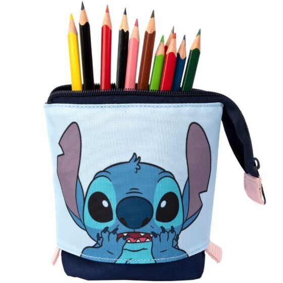 Disney Stitch 2-i-1 pennfodral och pennställ