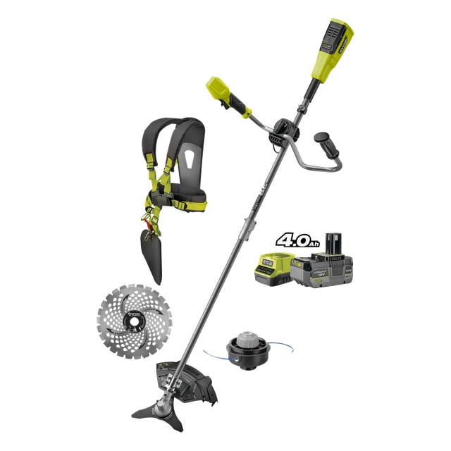 Batteridriven Röjsåg 18V 38cm 4,0Ah