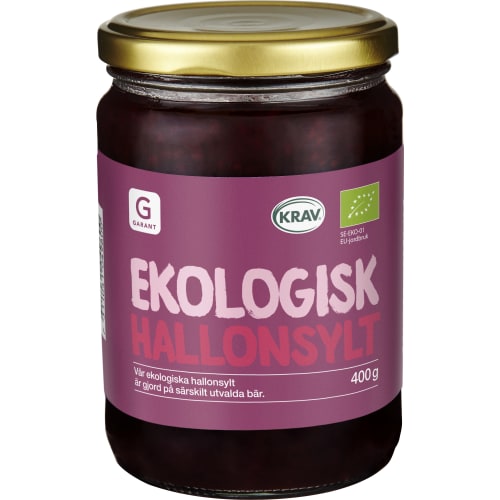 Ekologisk Hallonsylt Premium Kvalitet.