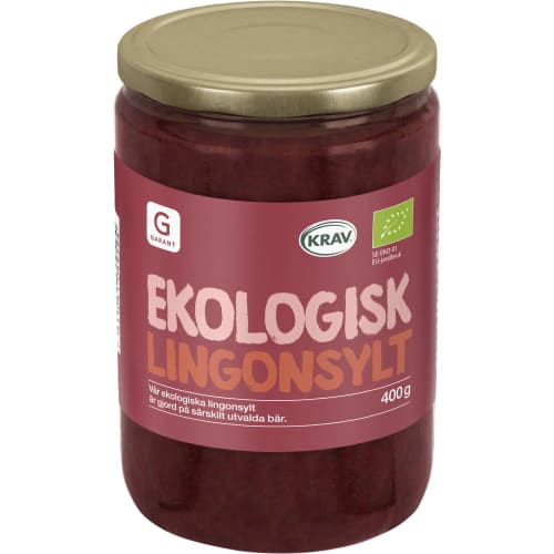 Ekologisk Lingonsylt Premium Kvalitet