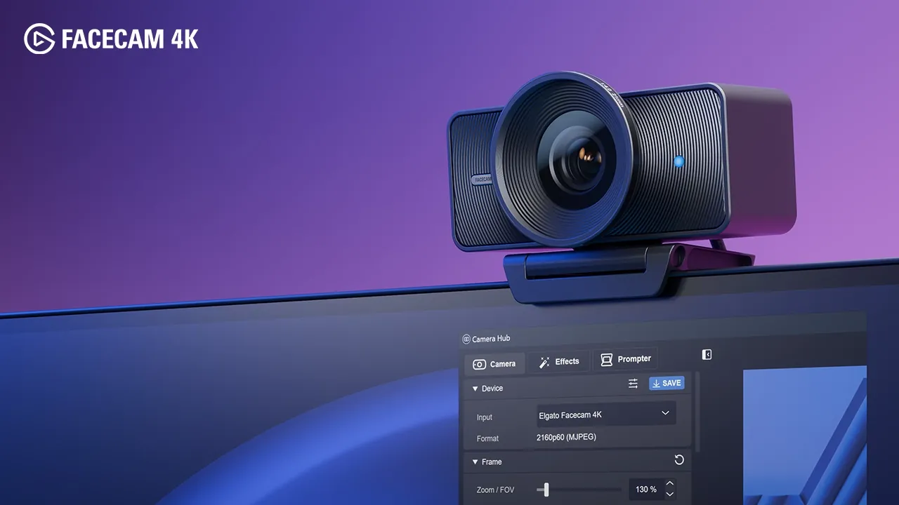Elgato Facecam 4K Streaming Webcam. Testpiloter.