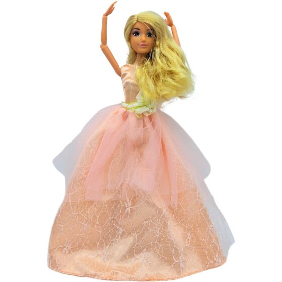 Anlily Klassisk Docka med Balklänning