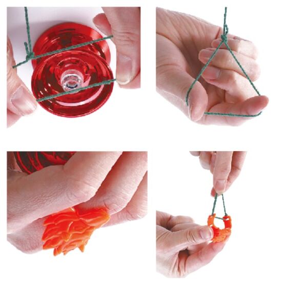 Metall Yo-Yo med Fingerfäste