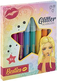 Glitterpennor Set med 8 Färger